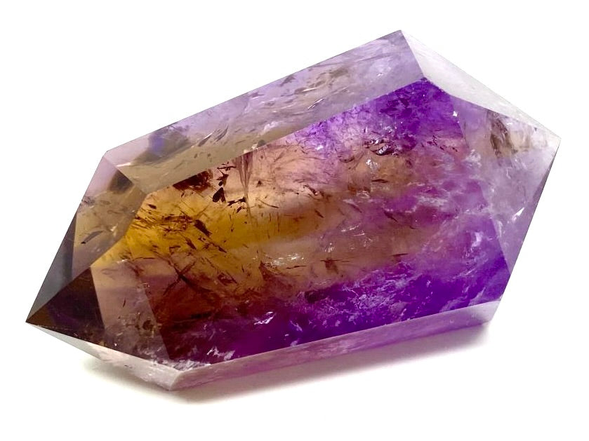 Ametrine Quartz Double Terminated Crystal Points For Sale