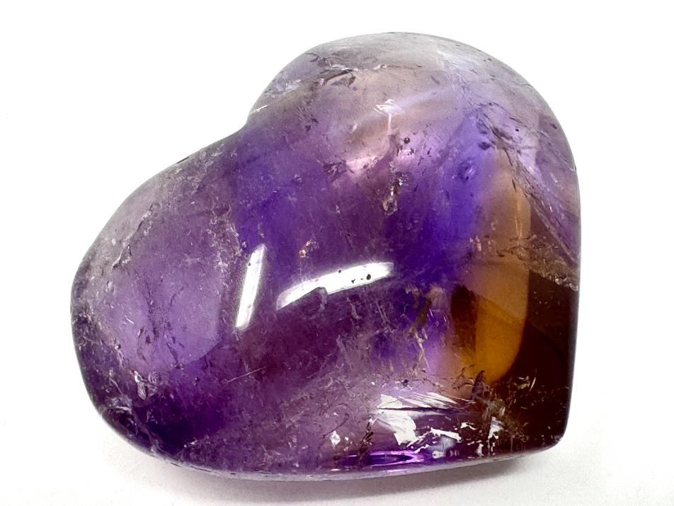 Ametrine Quartz Hearts For Sale