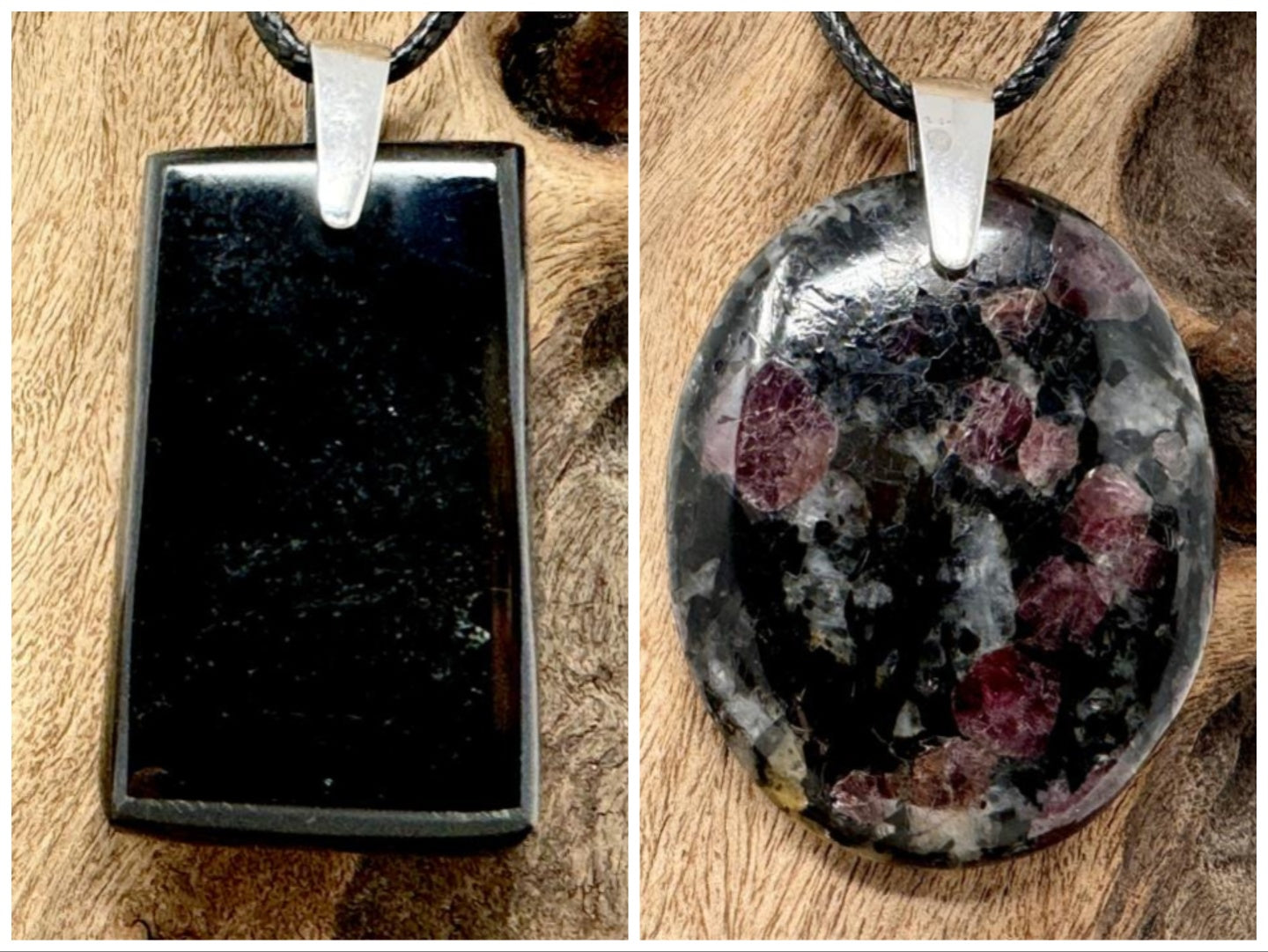 Black Crystal Pendants For Sale