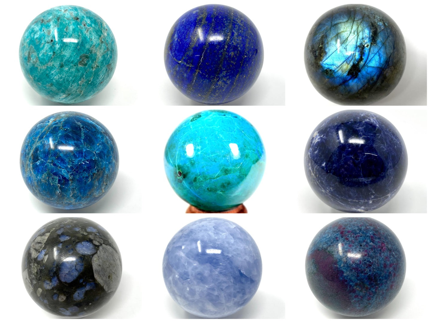 Blue Crystal Spheres For Sale (Blue Crystal Balls)