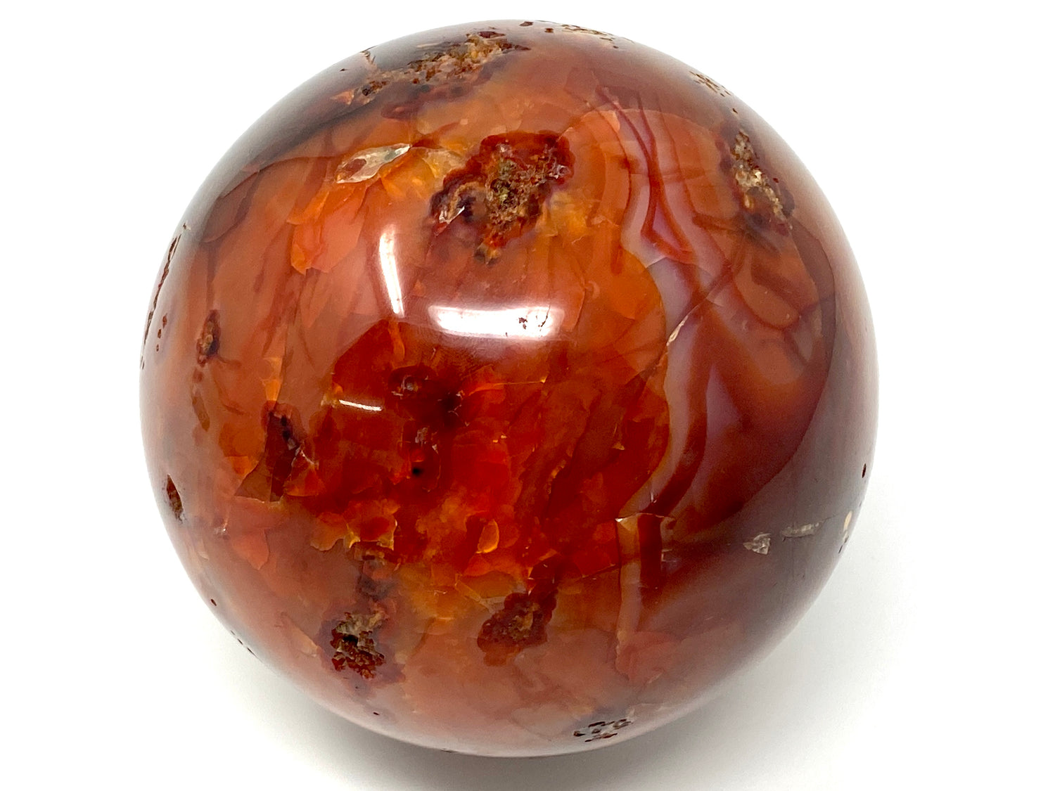 Carnelian Spheres For Sale