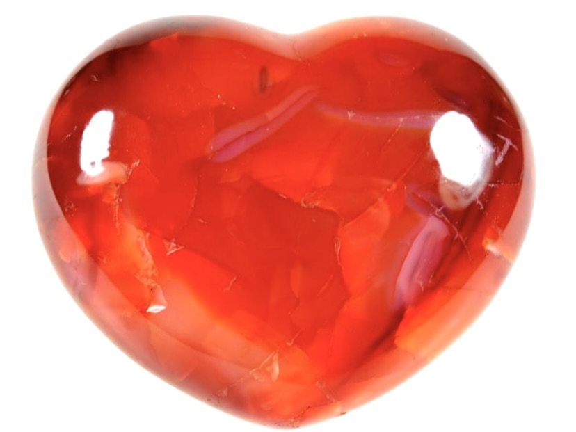 Carnelian Hearts For Sale