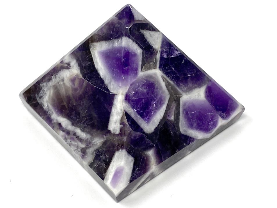 Chevron Amethyst Pyramids For Sale