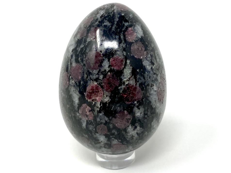 Garnet in Black Tourmaline Eggs For Sale