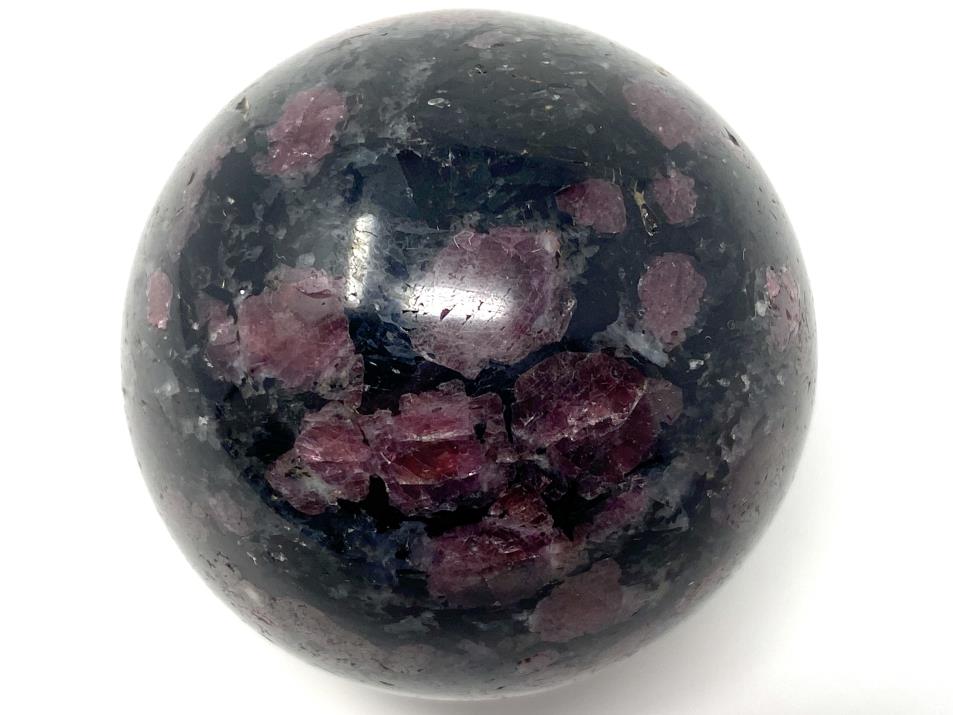 Garnet in Black Tourmaline Spheres For Sale