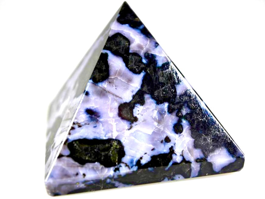 Indigo Gabbro Pyramids For Sale