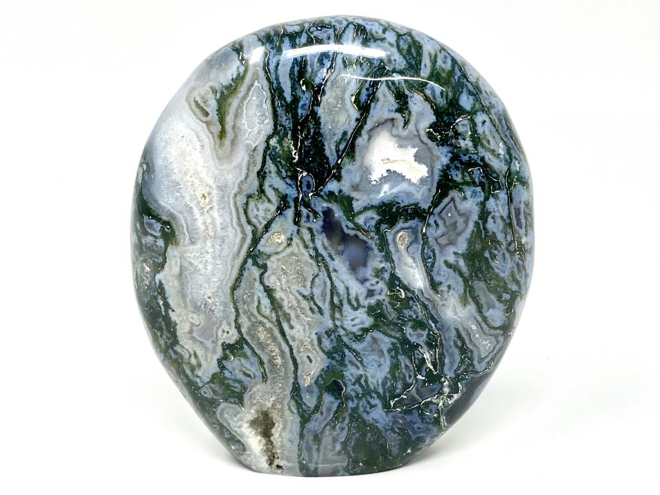 Moss Agate Freeforms For Sale