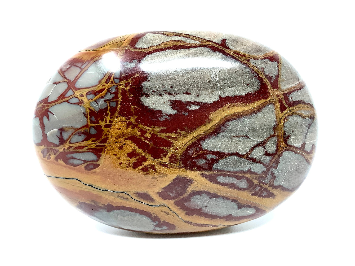 Noreena Jasper Pebbles & Palm Stones For Sale