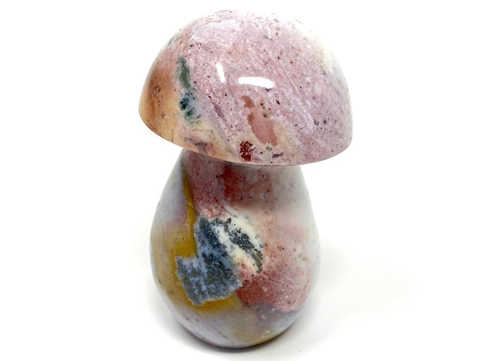 Ocean Jasper Crystal Mushroom Carvings For Sale