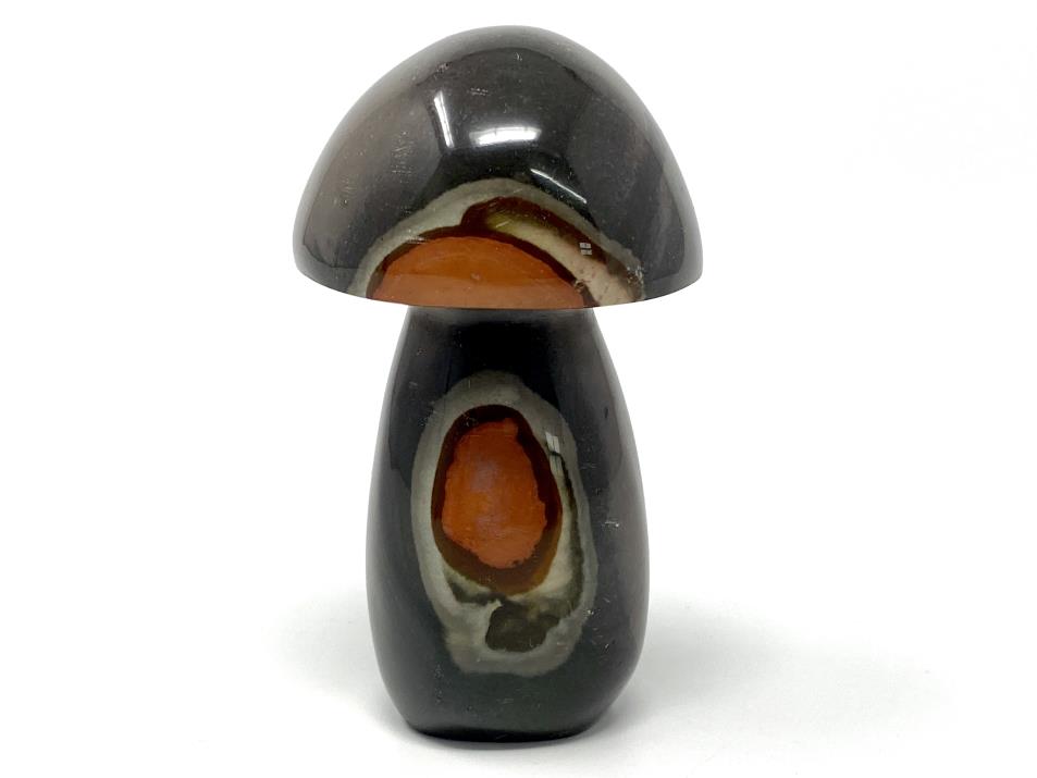 Polychrome Jasper Crystal Mushroom Carvings For Sale