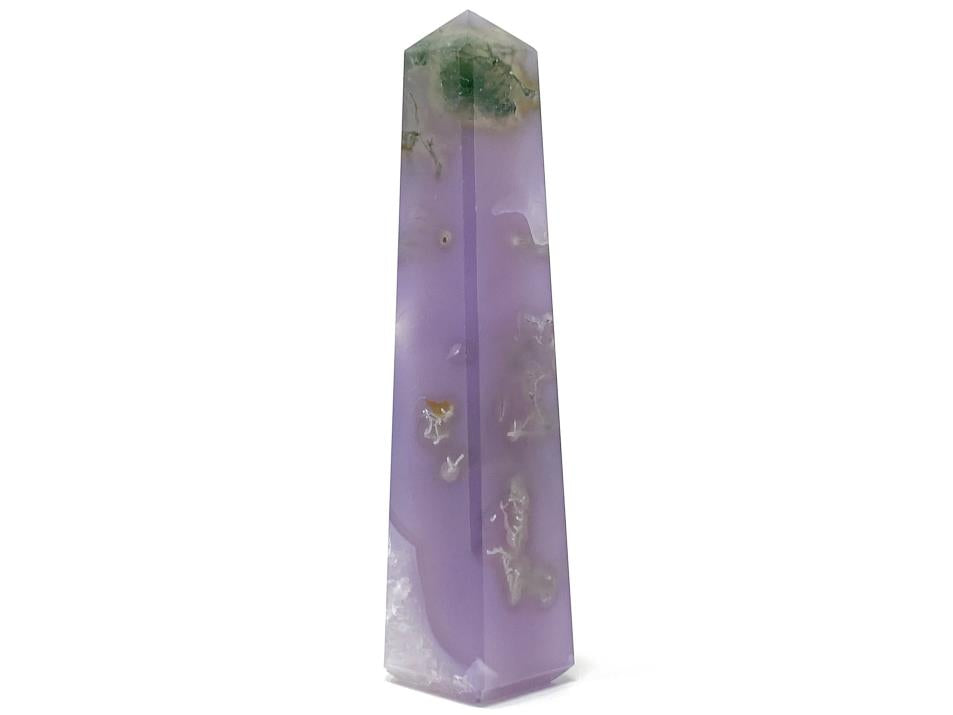 Purple Moss Agate Towers & Obelisks For Sale