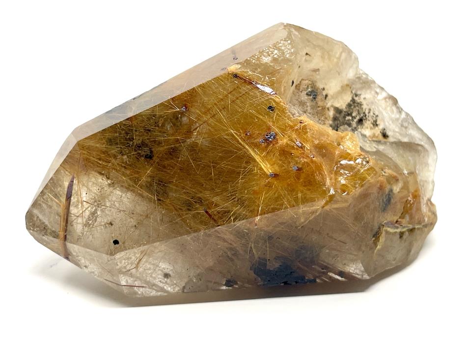 Faceted Rutilated Quartz Crystals For Sale