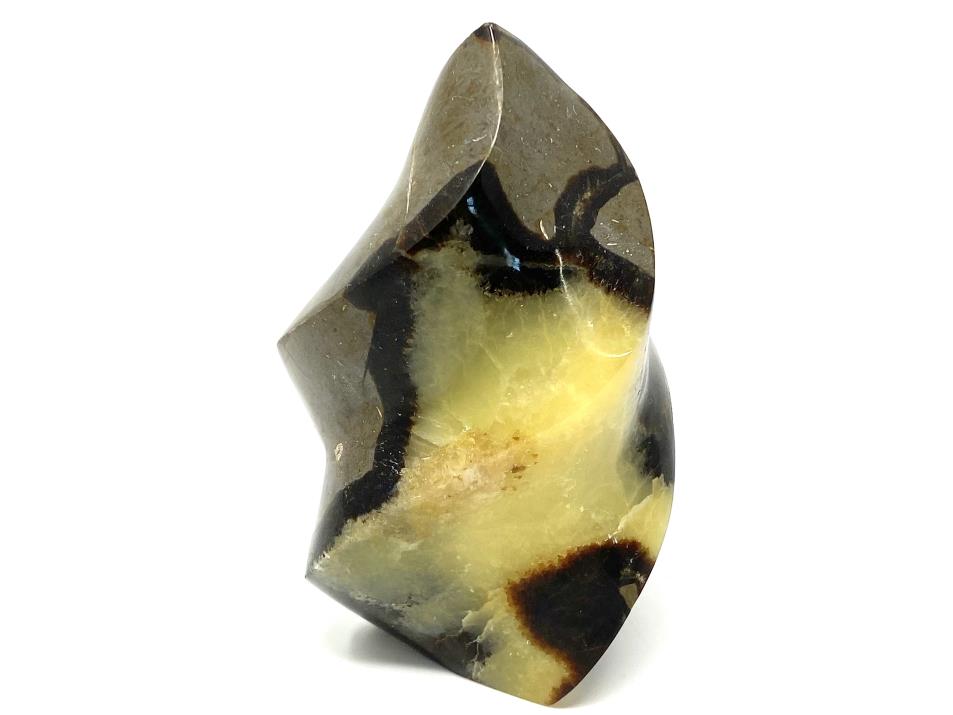 Yellow Septarian Flame Shapes For Sale