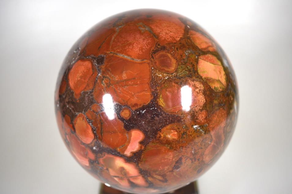 King Cobra Jasper Sphere Large 13.5cm