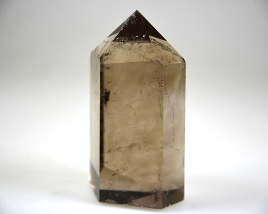 Smoky Quartz Crystal Point 7.7cm