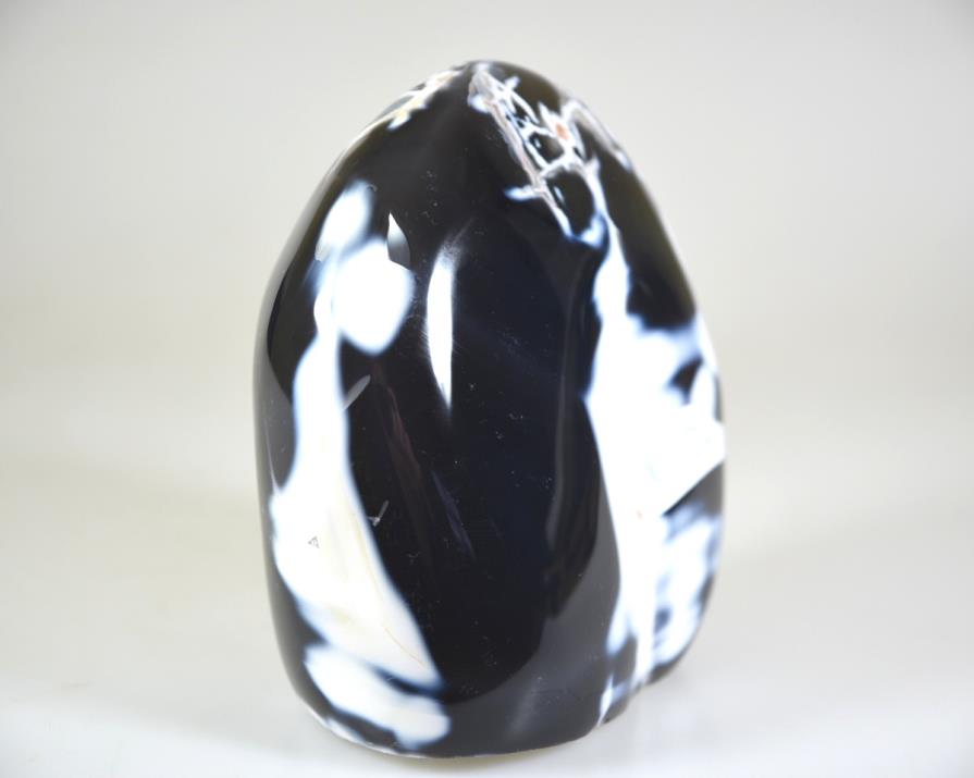 Orca Agate Crystal Freeform Large 12.5cm