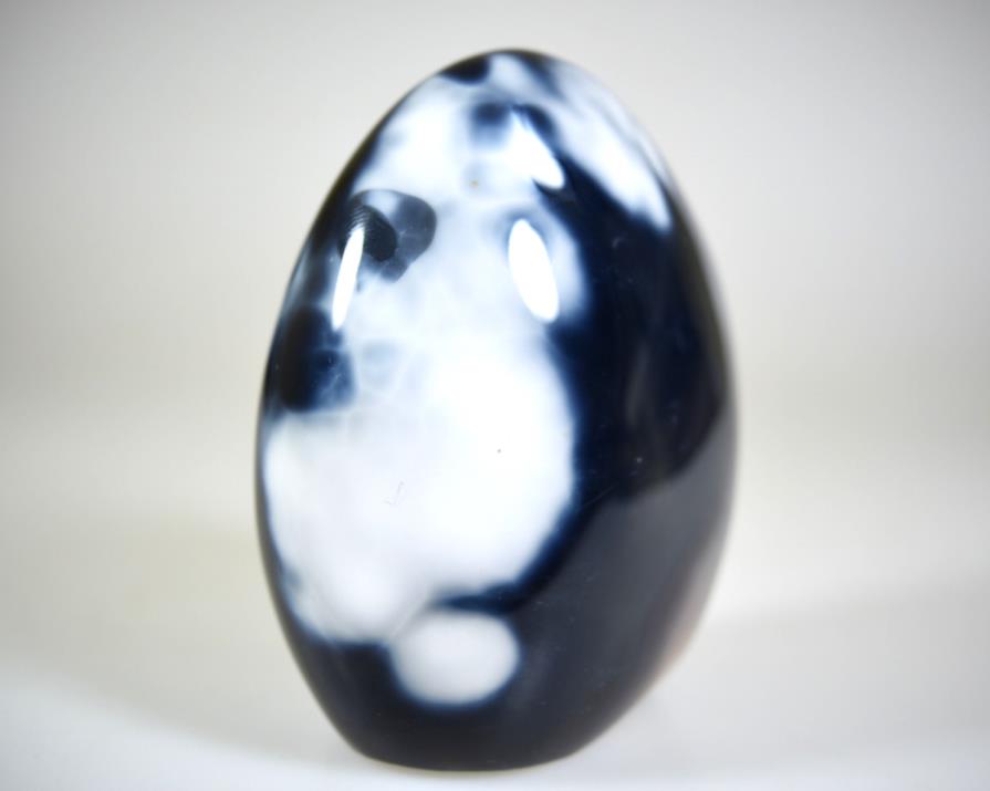 Orca Agate Crystal Freeform 9.8cm