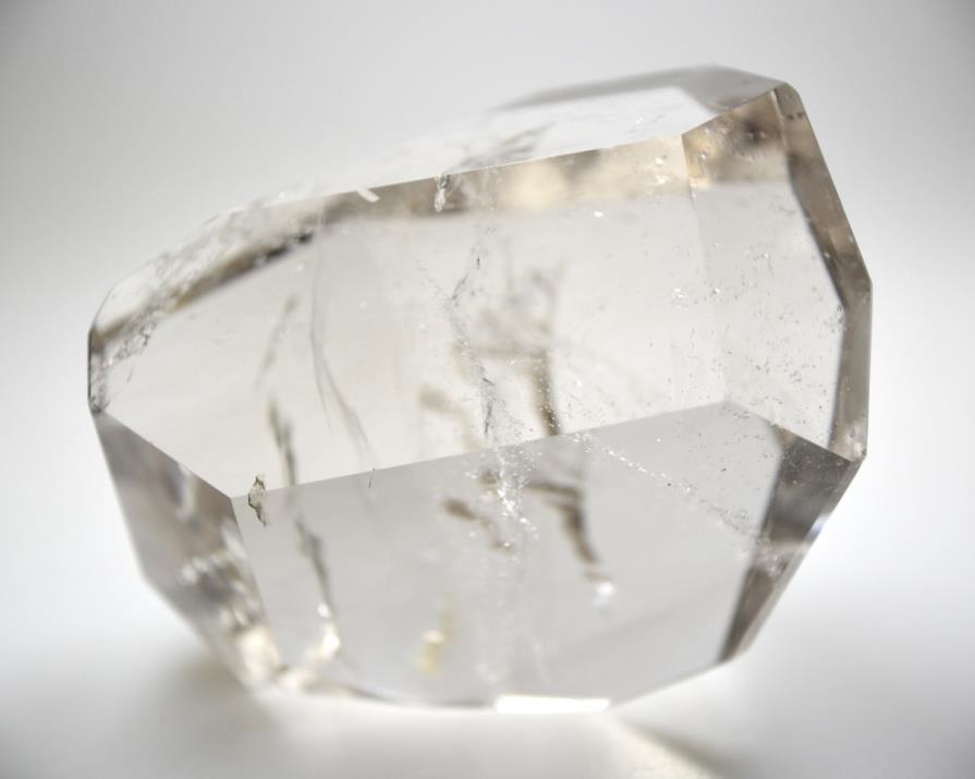 Clear Quartz Faceted Crystal 7.4cm