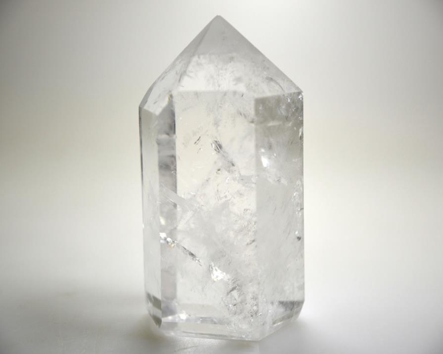 Clear Quartz Crystal Point 7.9cm