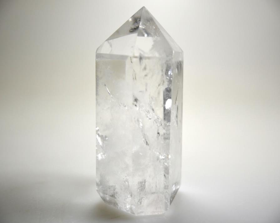 Clear Quartz Crystal Point 7.9cm