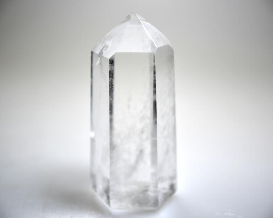 Clear Quartz Crystal Point 7cm