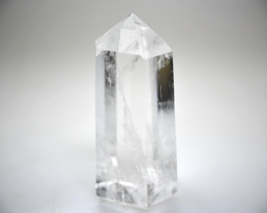 Clear Quartz Crystal Point 7cm