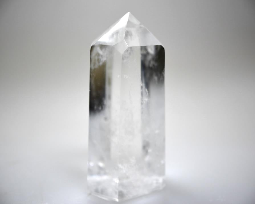 Clear Quartz Crystal Point 7cm