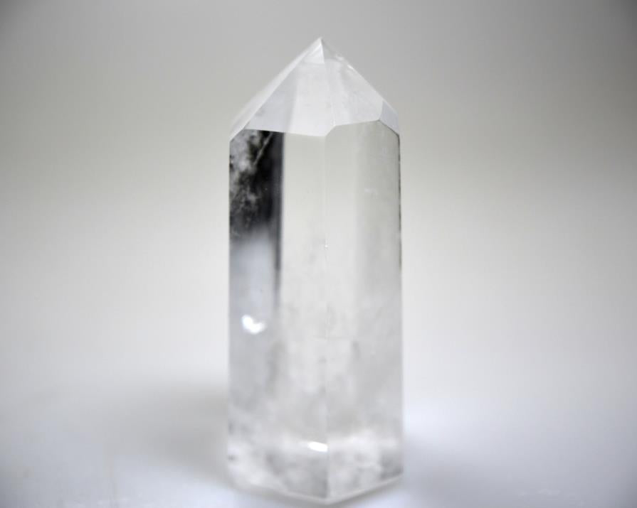 Clear Quartz Crystal Point 7cm