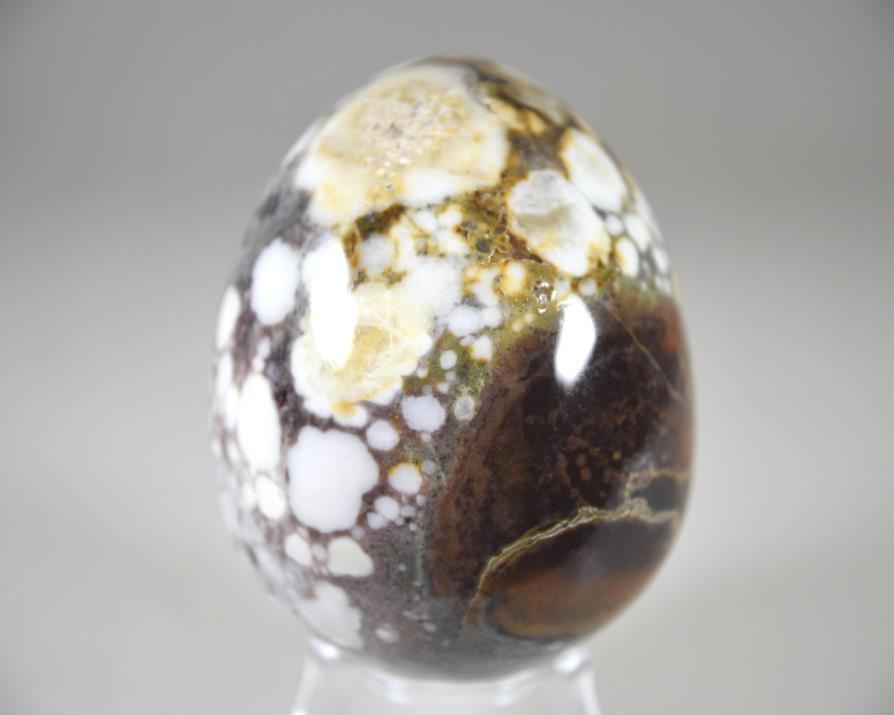 King Cobra Jasper Crystal Egg 7.1cm