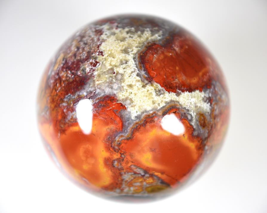 King Cobra Jasper Crystal Sphere 7.4cm