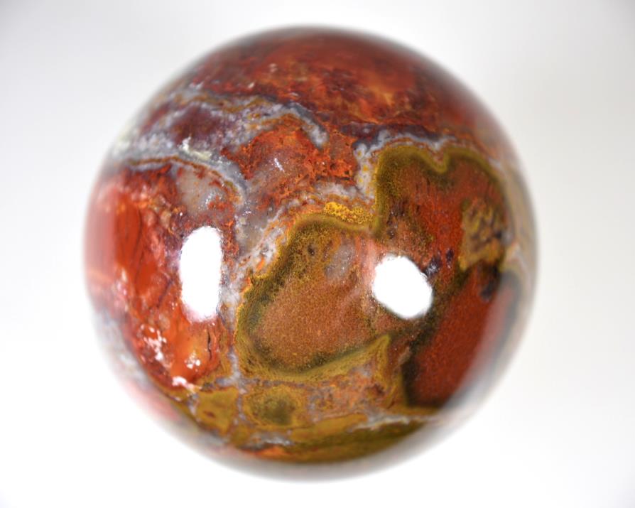 King Cobra Jasper Crystal Sphere 7.4cm