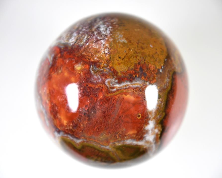 King Cobra Jasper Crystal Sphere 7.4cm