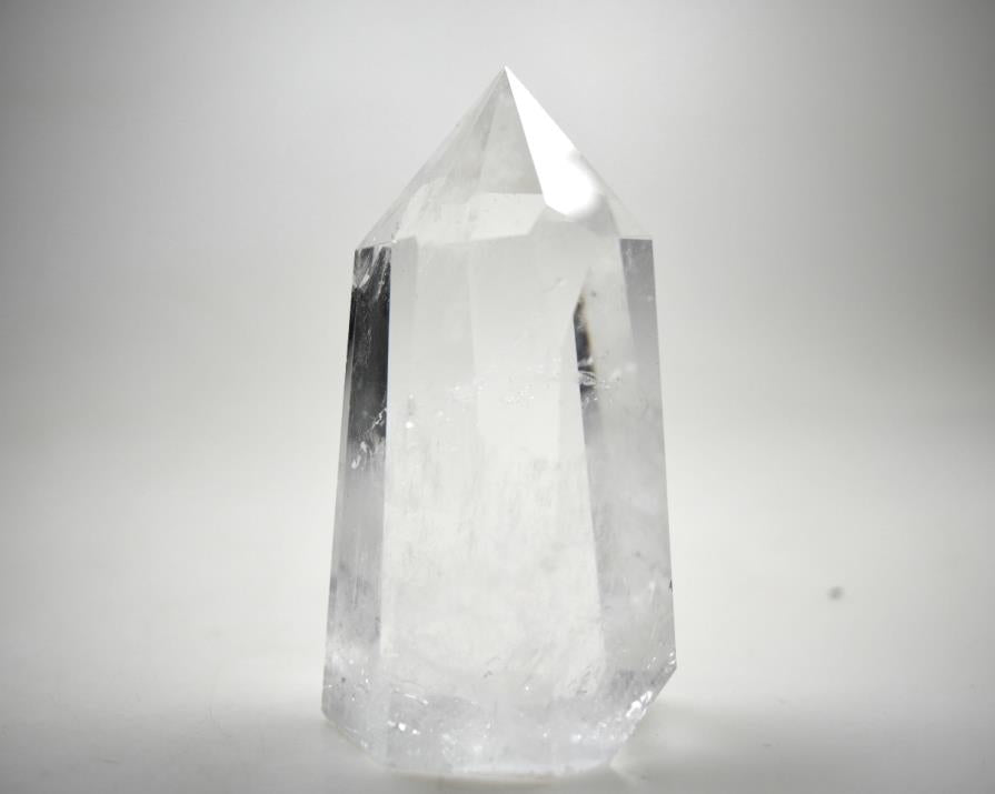 Clear Quartz Crystal Point Large 10.4cm