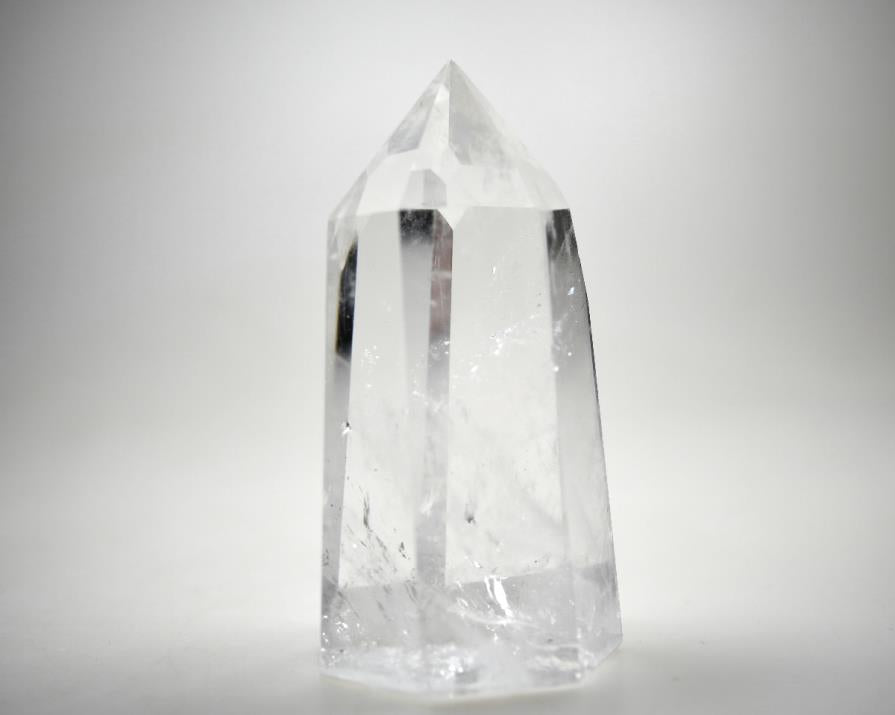 Clear Quartz Crystal Point Large 10.4cm