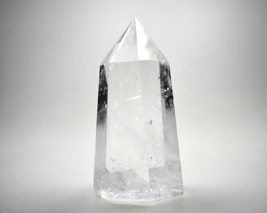 Clear Quartz Crystal Point Large 10.4cm