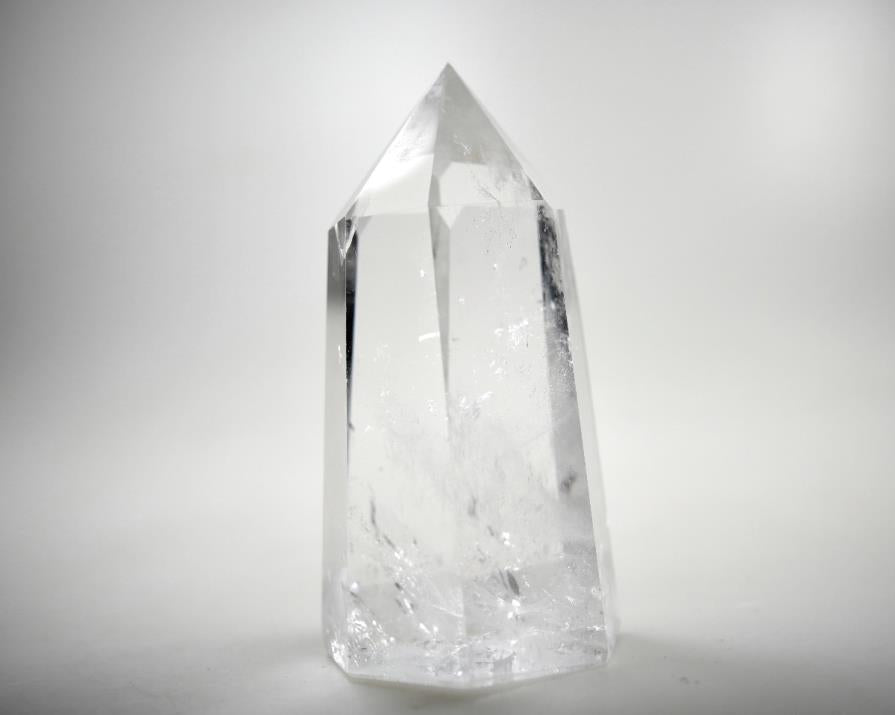 Clear Quartz Crystal Point Large 10.4cm