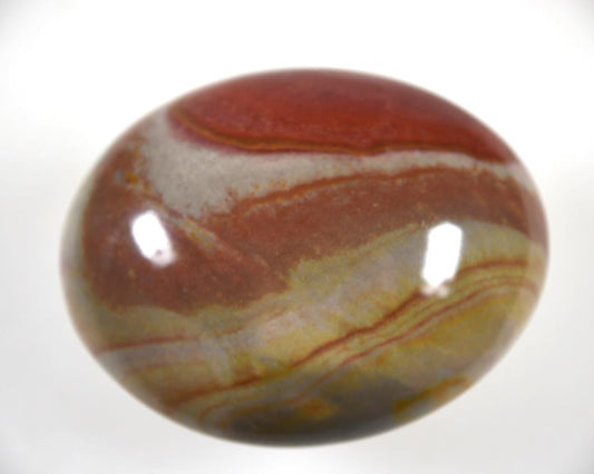 Polychrome Jasper Crystal Pebble 7.2cm