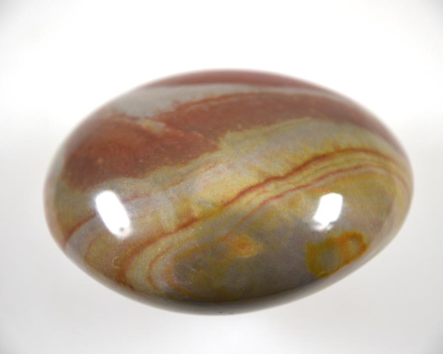 Polychrome Jasper Crystal Pebble 7.2cm