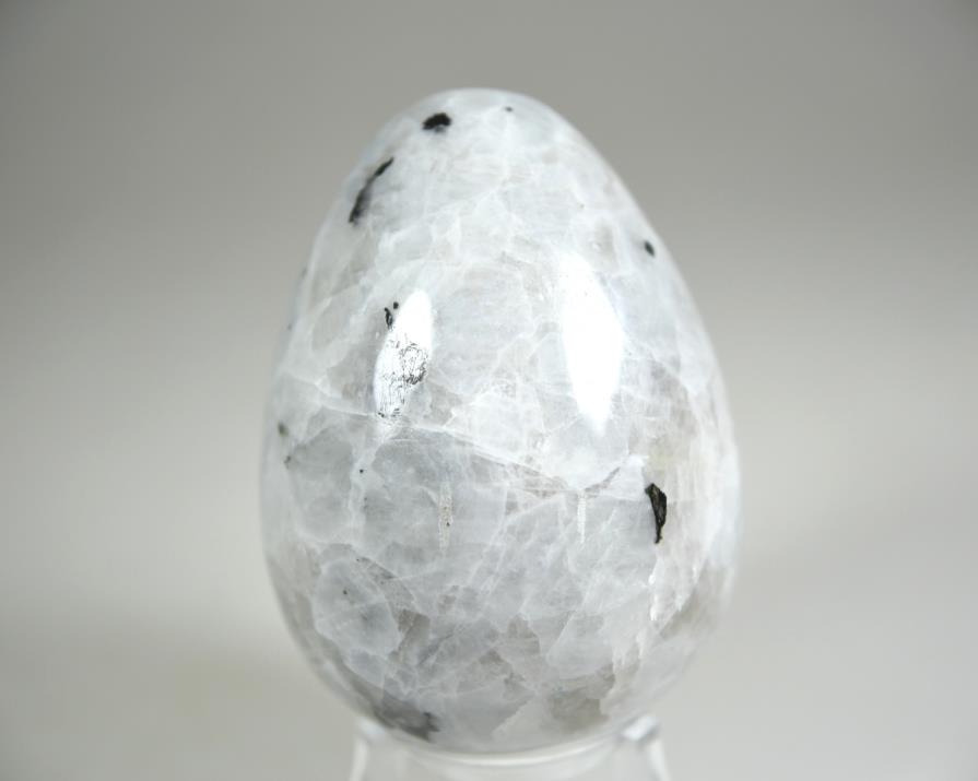 Rainbow Moonstone Crystal Egg 7cm