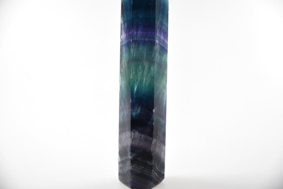 Rainbow Fluorite Crystal Point 13.4cm