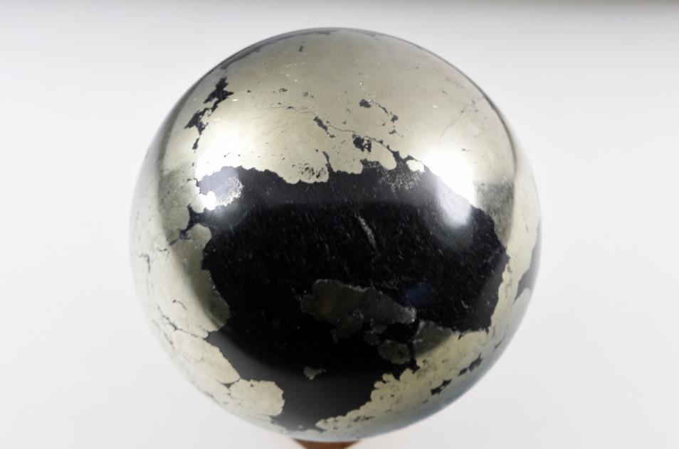 Large Pyrite Crystal Sphere 7.6cm