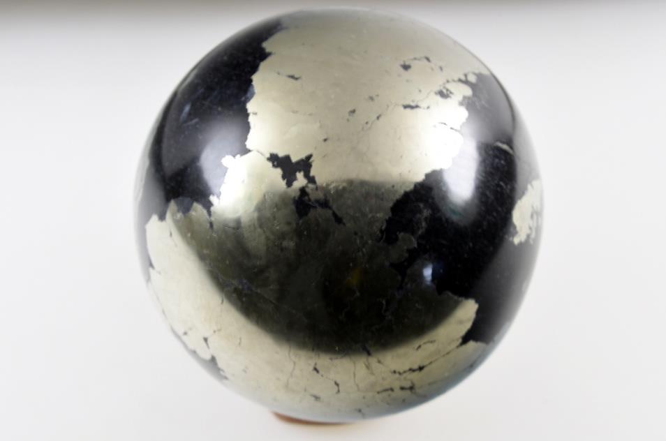 Large Pyrite Crystal Sphere 7.6cm