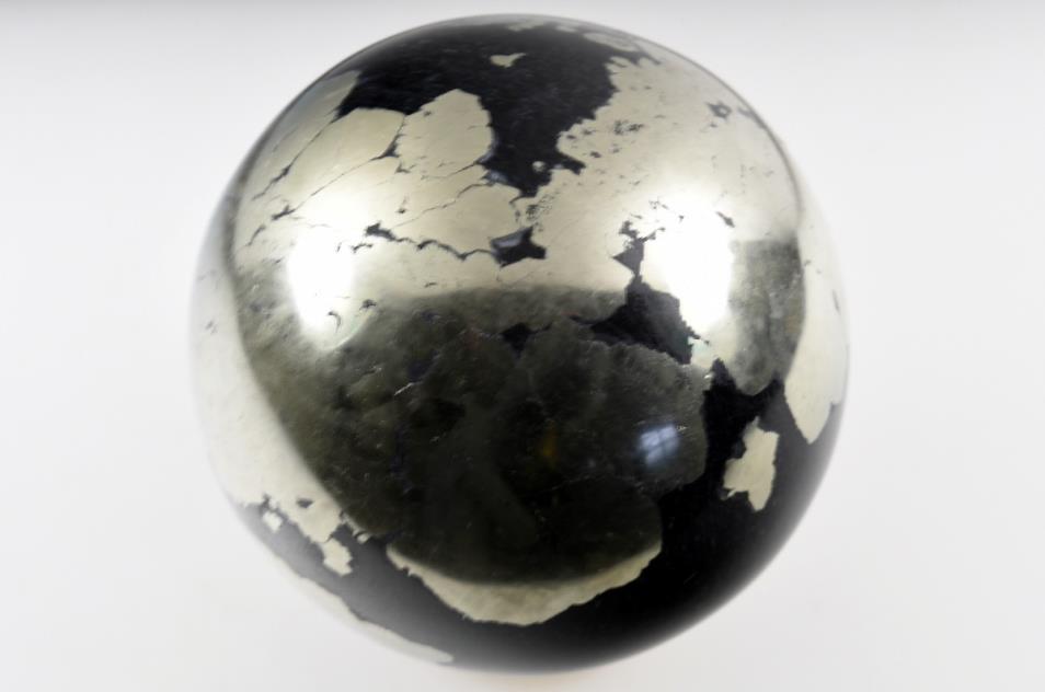 Large Pyrite Crystal Sphere 7.6cm