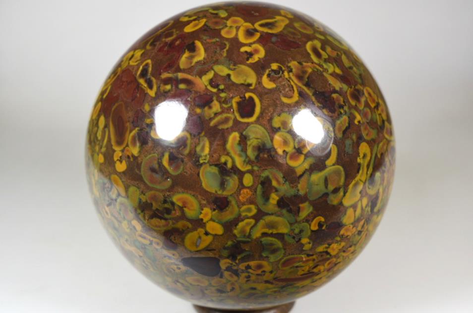 Fruit Jasper Crystal Sphere Large 12cm