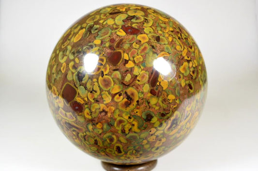 Fruit Jasper Crystal Sphere Large 12cm