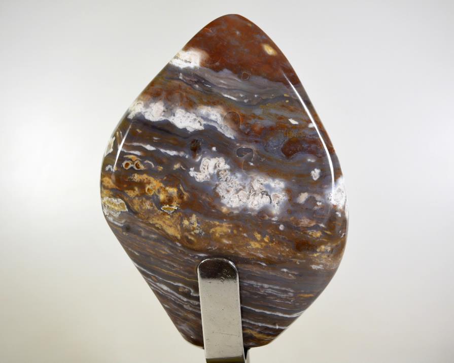 Druzy Fancy Jasper Mounted Crystal Freeform Large 14.5cm