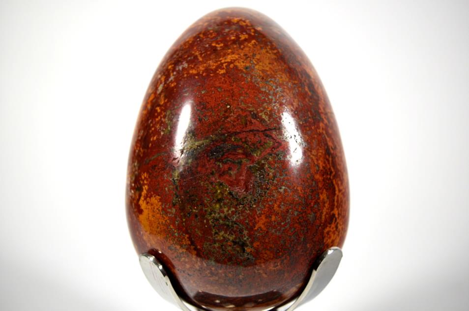 King Cobra Jasper Mounted Crystal Egg Large 21.3cm