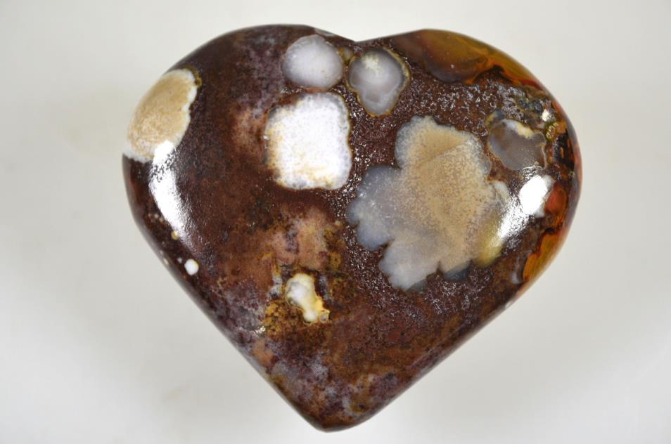 King Cobra Jasper Crystal Heart 7.1cm