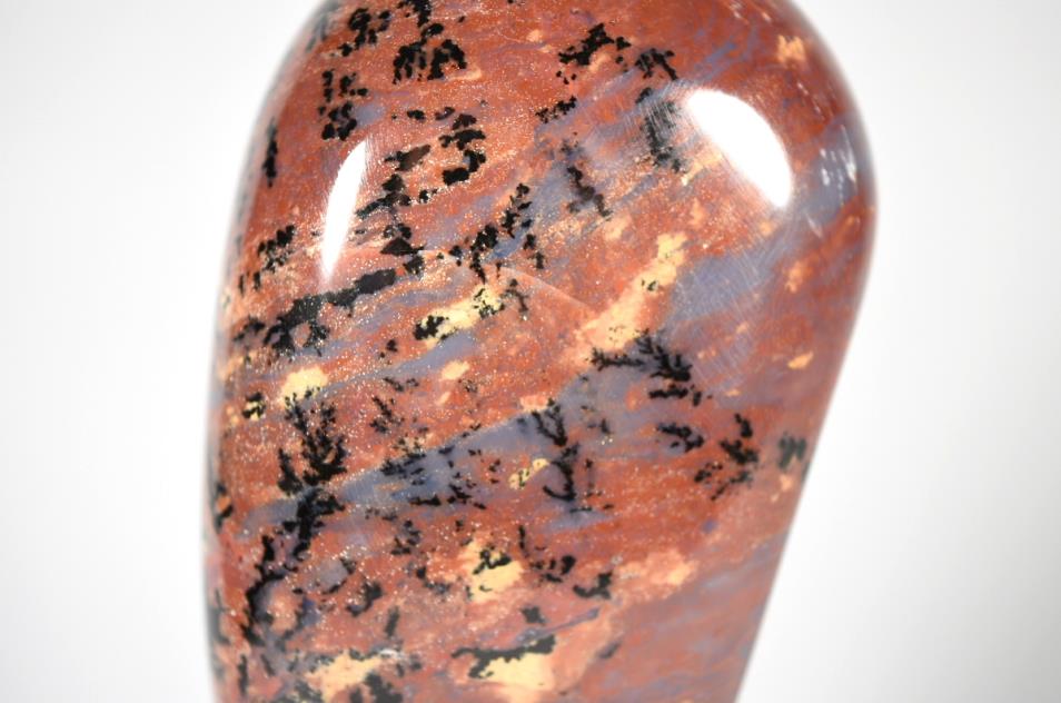 Dendritic Fancy Jasper Mounted Crystal Freeform Large 23cm