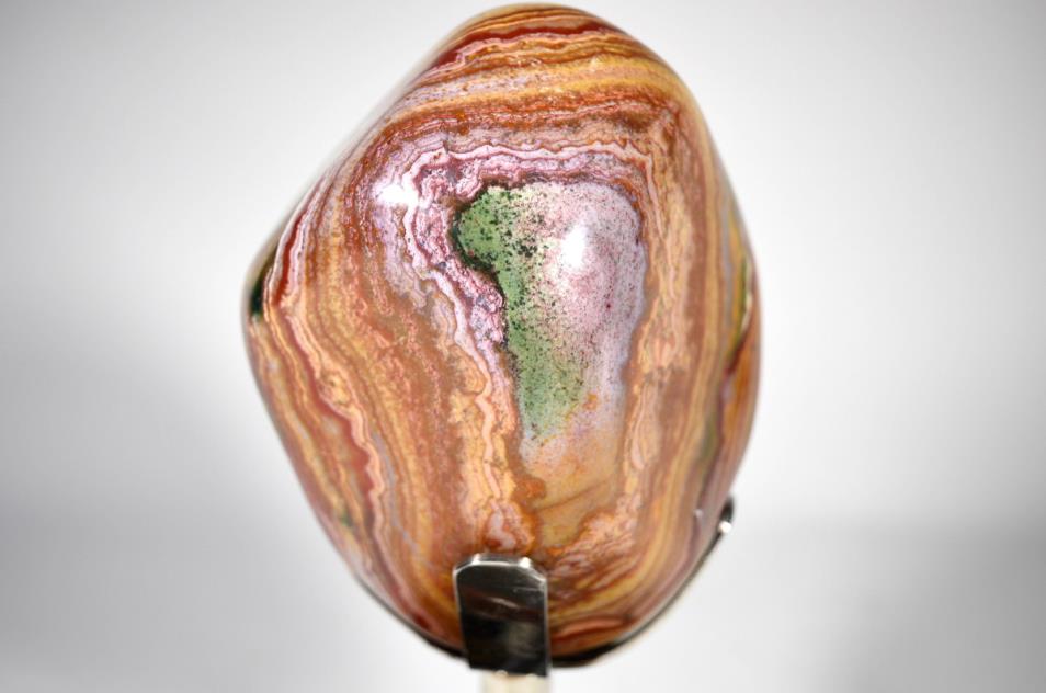 Fancy Jasper Mounted Crystal Freeform Large 22cm